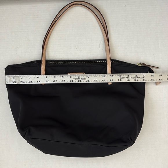EUC Kate Spade Kennedy Park Sophie Nylon Tote Black Bag - Picture 12 of 16